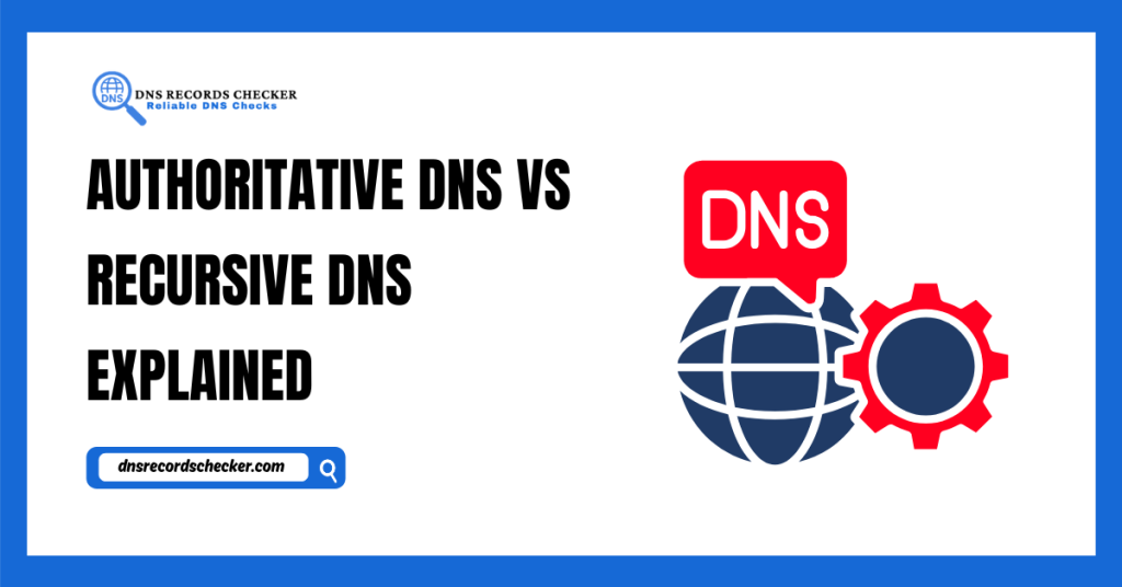 Authoritative DNS vs Recursive DNS Explained